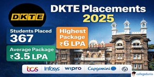 DKTE Placement Report 2025 Released; 367 Students Placed, Highest Package ₹6 LPA